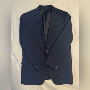 Bonobos The Jetsetter Suit Jacket 40R in Standard fit and Light Navy